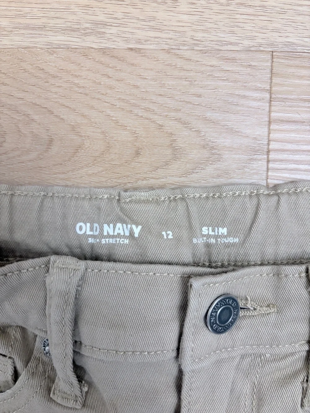 Old Navy 360° Stretch Slim Pants – Boys Size 12